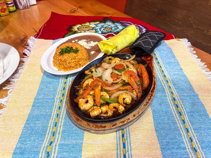 Fajitas de Camarón